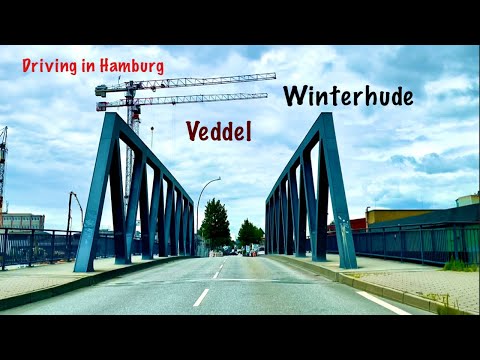 Driving in Hamburg *[Veddel ➡️ Winterhude]*