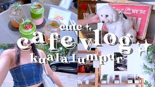 kl cafe vlog ☕🤎 | 4 cafes to visit in kuala lumpur! | malaysia