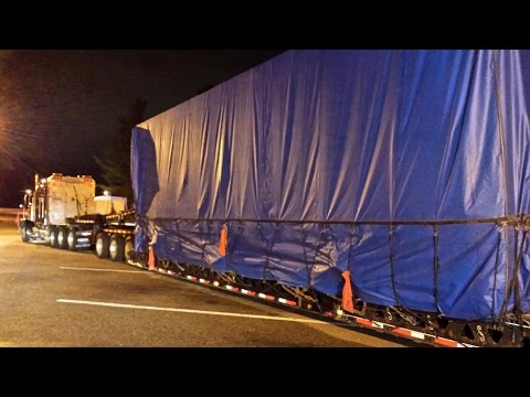 pilotcar.tv™ - Generator Superload Night Move with State Police