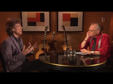 MICK JAGGER - Exile On Larry King Live - Part 1