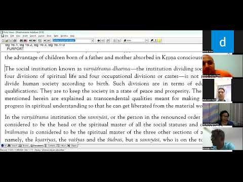 Session 76 Bhagavadgita HG Sakshi Achyuta Prj Bhakti Shastri Gachibowli Satsang 21 May 24