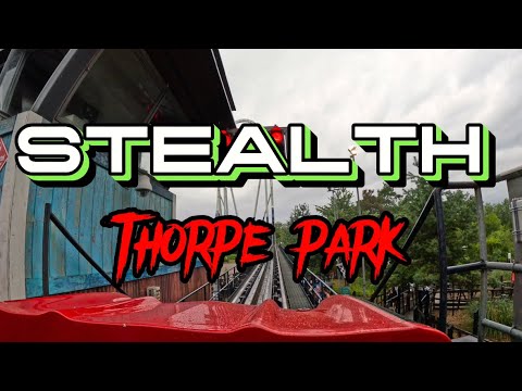 Stealth - Thorpe Park Front Row POV (HD) - Thorpe Park Rides