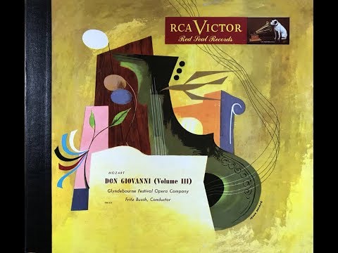 MOZART DON GIOVANNI Volume 3        Fritz Busch