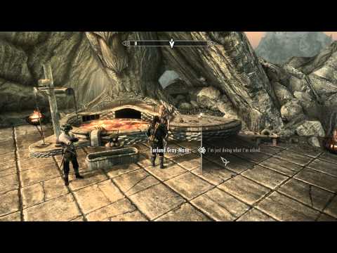 SKYRIM How To Join The Companions Commentary + Tutorial