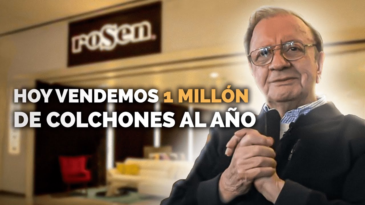 Vendió El Primer Colchón Hace 70 Años, Hoy Vende Casi 1 Millón de Colchones Al Año - COLCHONES ROSEN