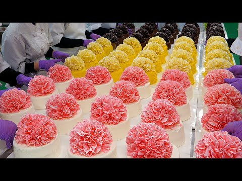 Colorful and pretty! Cake & Dessert mass production BEST 5 / Cake Dessert Factory