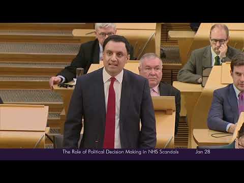 Scottish Labour Party Debate: Role of Political Decision Making in NHS Scandals - 28 January 2026