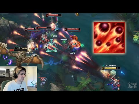 xQc BIG Miss Fortune Ult & Combo with Amumu