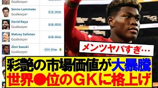 【速報】鈴木彩艶さん、うっかり世界●位のGKになってしまうwwwww