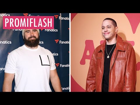 Video Thumbnail: Jason Kelce und Pete Davidson machen riesige Geschenkaktion