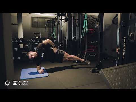 268 - PLANK LATERALE PIEDI SU TRX