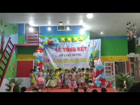 Biểu diễn thời trang nhí lễ tổng kết 2024