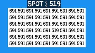 💥 Ready for a quick challenge?Locate the hidden 519 #fypviral #fypシ゚viral #fyp #iq #shorts #eymath