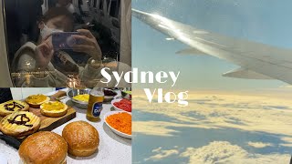sydney vlog 🇦🇺💜羽田→オーストラリア入国｜ウェルカムパーティー