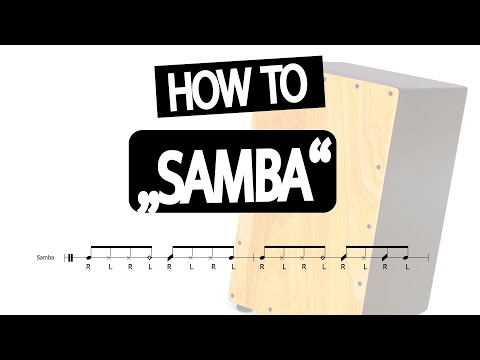 HOW TO DRUM - How to play Samba on Cajon