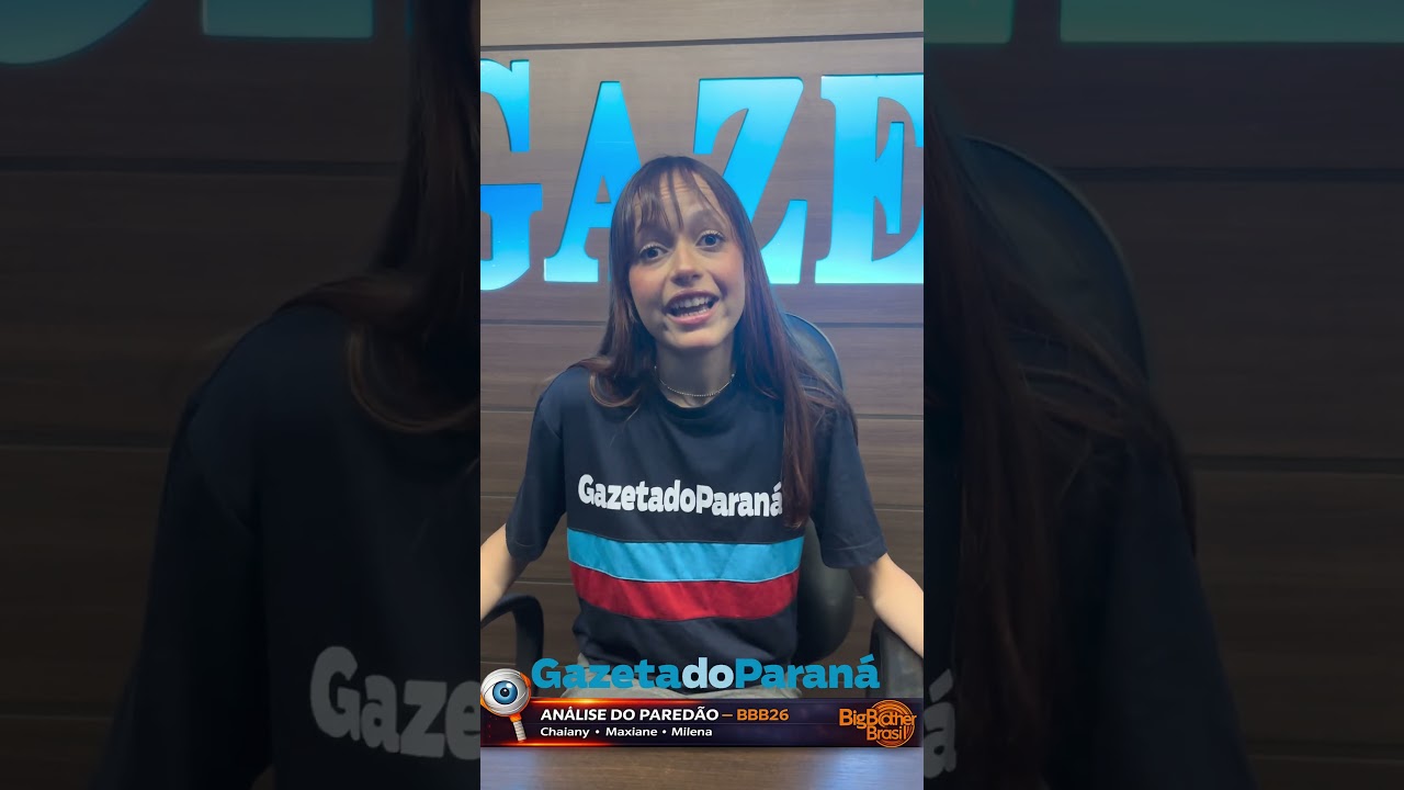 🚨 Quem sai no paredão do BBB 26? Chaiany, Maxiane ou Milena? 👀Deixa tua aposta nos comentários!