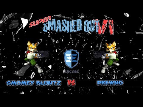 Super Smashed Out 6 - Smokey Bluntz Vs. DrewNG - Losers Semi-Finals