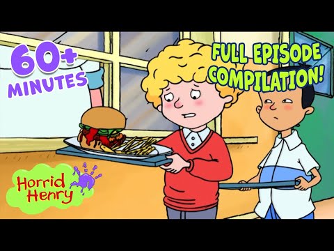 Horrid Headmaster HORROR! Henry Rules Chaos! | Horrid Henry FULL Episode Compilation | 60+ MINS