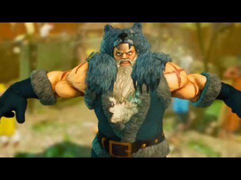 STREET FIGHTER V Zangief vs Menat