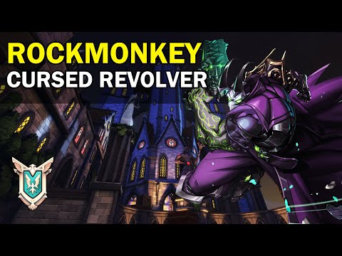 rockmonkey Androxus Paladins Competitive (Pro Player) CURSED REVOLVER