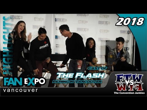 The Flash Cast on Filming in Vancouver