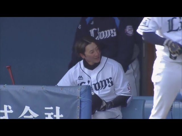 【ライオンズ春季キャンプ】完璧な一発!! ライオンズ・金子が2ランホームラン!! 2021/2/17