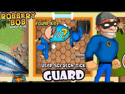 Robbery Bob 1 Use Blue Guard Suit - Part 13