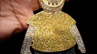 Mr Chris Da Jeweler Custom Gucci Mane  Big Bart Simpson 10 inch Charm