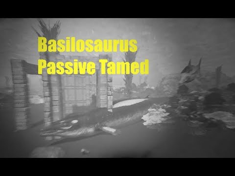 Basilosaurus - Passive Taming (Murdering my tames to tame)