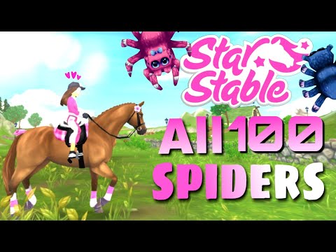 All 100 SPIDERLOCATIONS in StarStable - [sso]