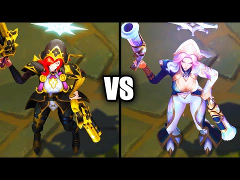 Broken Covenant Miss Fortune vs Prestige Broken Covenant Miss Fortune Skins Comparison