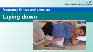 Pregnancy fit tips - Laying down | DOWNLOAD THIS VIDEO IN MP3, M4A, WEBM, MP4, 3GP ETC