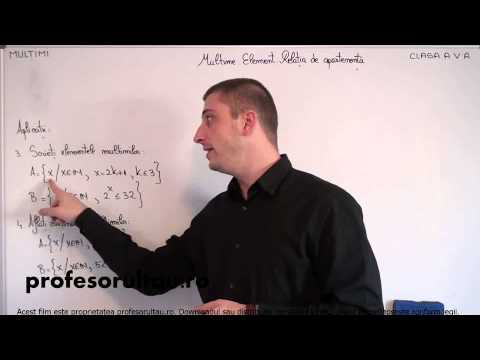 19   cls5   Multimi   multime element relatia de apartenenta   exercitii   partea 2