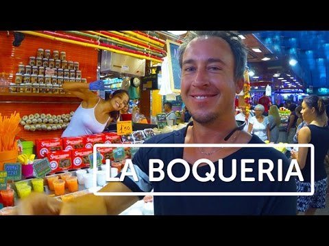 Classificado como o 'melhor mercado do mundo!' - La Boqueria, Dan Style.