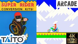 Super Rider Arcade ( Taito 1983 ) 4k Gameplay