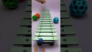Xylophone Ball Drop 🎵 #MusicVibe