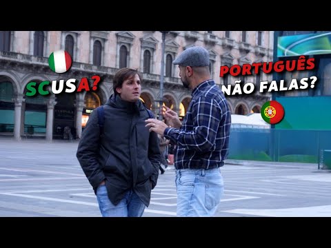 I got my revenge on the Italians by speaking Portuguese with them! 🇵🇹🇮🇹