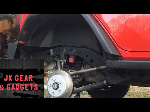 Jeep Wrangler Rear Axle Shaft Replacement