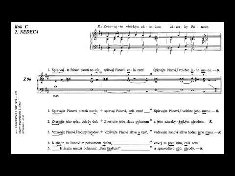 LS II, str. 169 - Zvestujte všetkým národom zázraky Pánove; Ž96