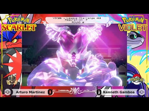 Arturo Martinez VS Kenneth Gamboa - RONDA 2 VGC26 League Challenge #03 (Regulation F)