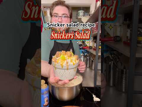 Here’s how to make some Snickers Salad! #SnickerSalad #Snickers #Recipe ￼