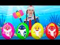 BANG BANG BANG Baby Shark Surprise Eggs Kids Songs Nick And Poli