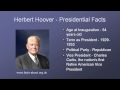 President Herbert Hoover Biography