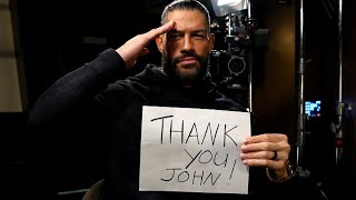 Download lagu John Cena receives a heartfelt farewell from Roman Reigns, Brock Lesnar, CM Punk, Triple H and more mp3 Download lagu John Cena receives a heartfelt farewell from Roman Reigns, Brock Lesnar, CM Punk, Triple H and more mp3