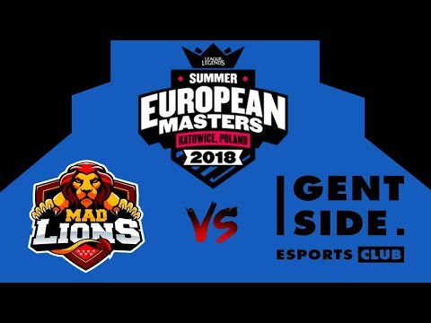 MAD Lions E.C. vs Gentside | EUROPE MASTERS QUARTER FINAL !! Best Highlights!!