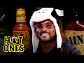 Schoolboy Q Learns To Respect Spicy Wings Hot Ones