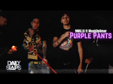 9Millii ft. MaskUpOmar - Purple Pants (Exclusive Music Video) | Dir. VicShotDat