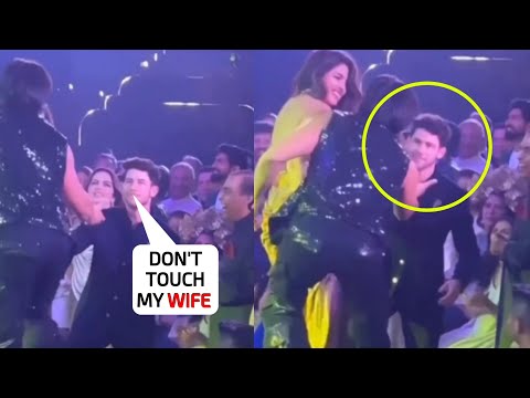 Nick Jonas got angry on Ranbeer Singh when he lifted Priyanka Chopra Nita Ambani's function.