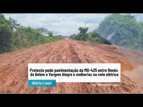 Moradores de Revés do Belém e Vargem Alegre pedem melhorias na MG 425