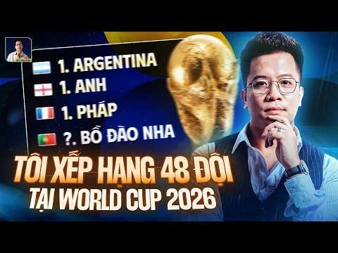THE LOCKER ROOM | TÔI XẾP HẠNG NHANH 48 ĐỘI TUYỂN WORLD CUP 2026